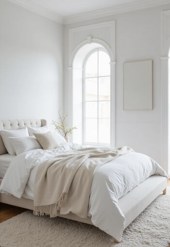 12 White Bedroom Ideas for Bright Clean Timeless Comfort 1. All White Sanctuary