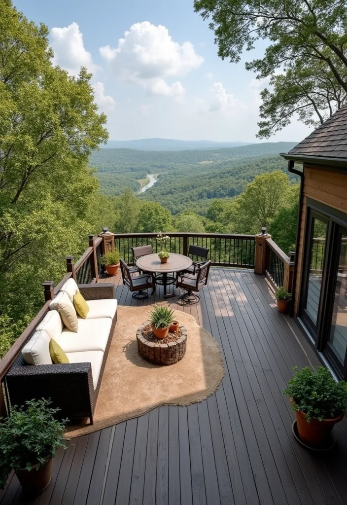 14 Backyard Composite Deck Ideas for Clean Durable Low Upkeep 1. Elevated Decks for Scenic Views