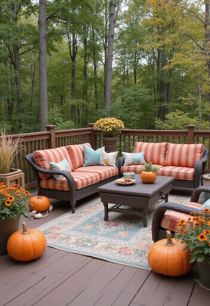 14 Backyard Composite Deck Ideas for Clean Durable Low Upkeep 14. Seasonal Decor for Year Round Appeal