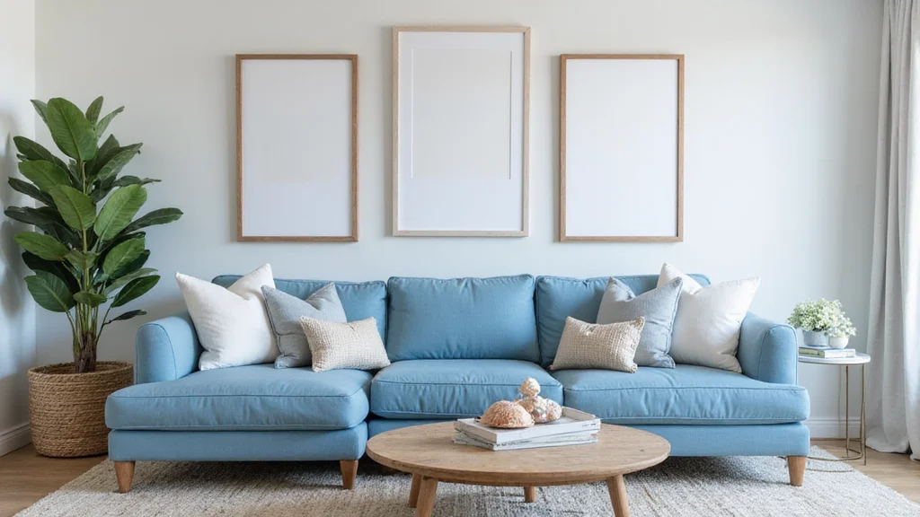 14 Blue Couch Living Room Ideas for Calm Fresh Modern Looks