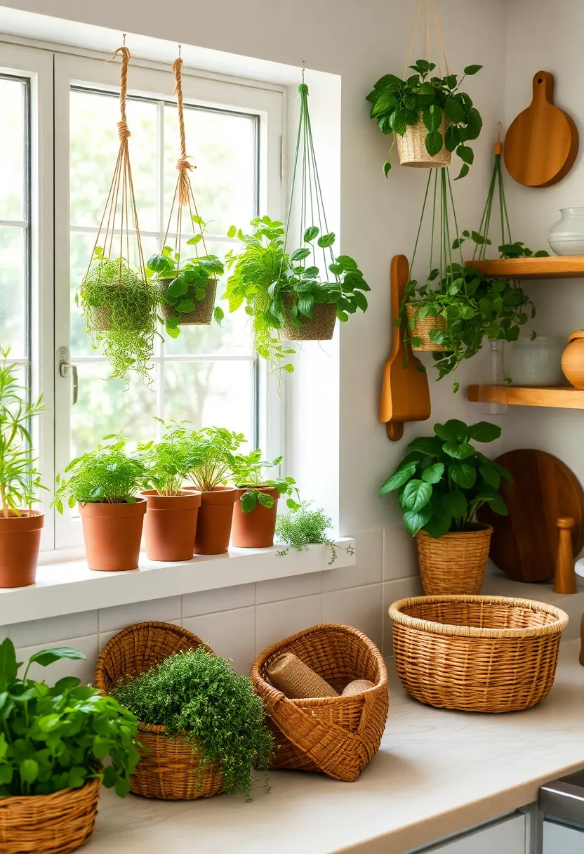 14 Coastal Kitchen Ideas for Breezy Light Relaxed Style 67 14 Coastal Kitchen Ideas for Breezy Light Relaxed Style 7. Incorporate Greenery and Natural Elements