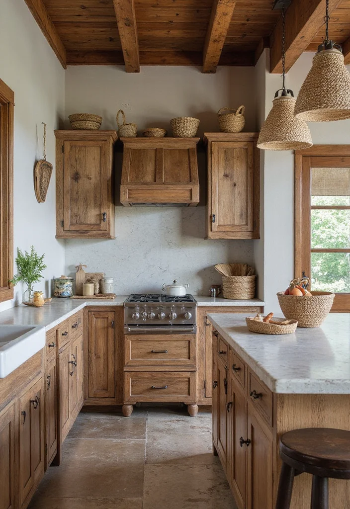 14 Cottage Kitchen Ideas for Soft Cozy Character Filled Spaces 34 14 Cottage Kitchen Ideas for Soft Cozy Character Filled Spaces 4. Natural Textures