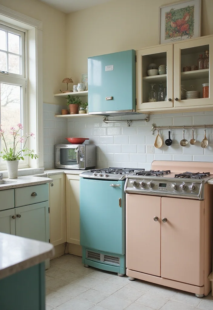 14 Country Kitchen Ideas for Warm Rustic Everyday Charm 100 14 Country Kitchen Ideas for Warm Rustic Everyday Charm 10. Vintage Appliances
