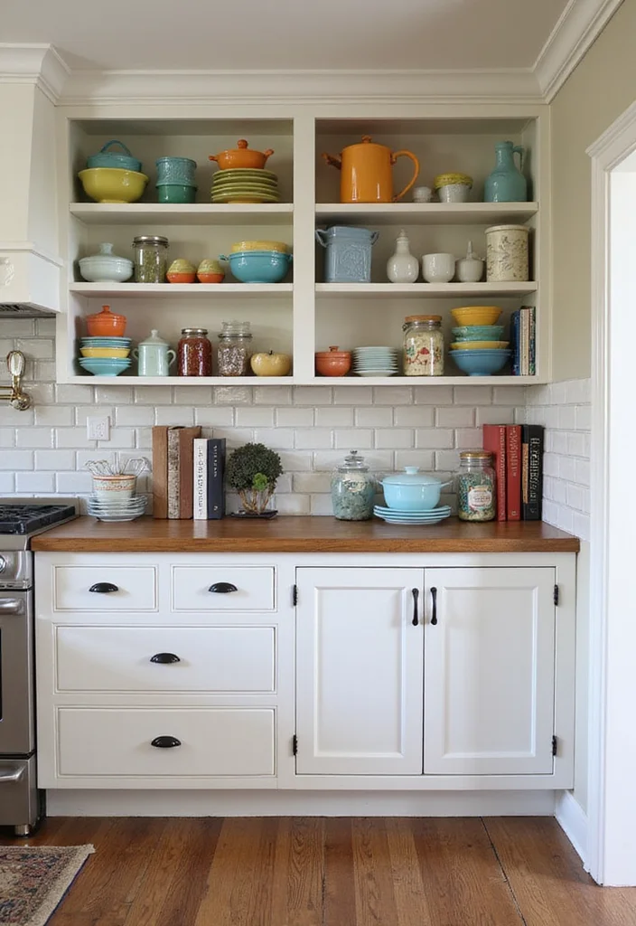 14 Country Kitchen Ideas for Warm Rustic Everyday Charm 45 14 Country Kitchen Ideas for Warm Rustic Everyday Charm 5. Open Shelving for Display