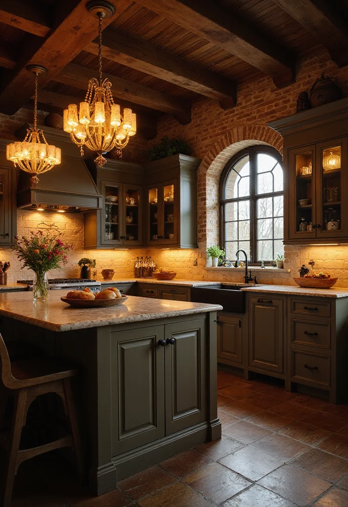 14 Country Kitchen Ideas for Warm Rustic Everyday Charm 56 14 Country Kitchen Ideas for Warm Rustic Everyday Charm 6. Rustic Lighting Fixtures