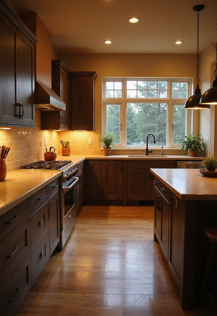 14 Kitchen Ideas U Shaped for Efficient Functional Flow 23 14 Kitchen Ideas U Shaped for Efficient Functional Flow 3. Light It Up