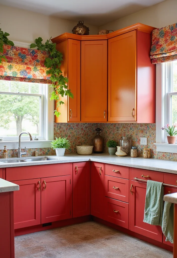 14 Kitchen Ideas U Shaped for Efficient Functional Flow 45 14 Kitchen Ideas U Shaped for Efficient Functional Flow 5. Use Bold Colors