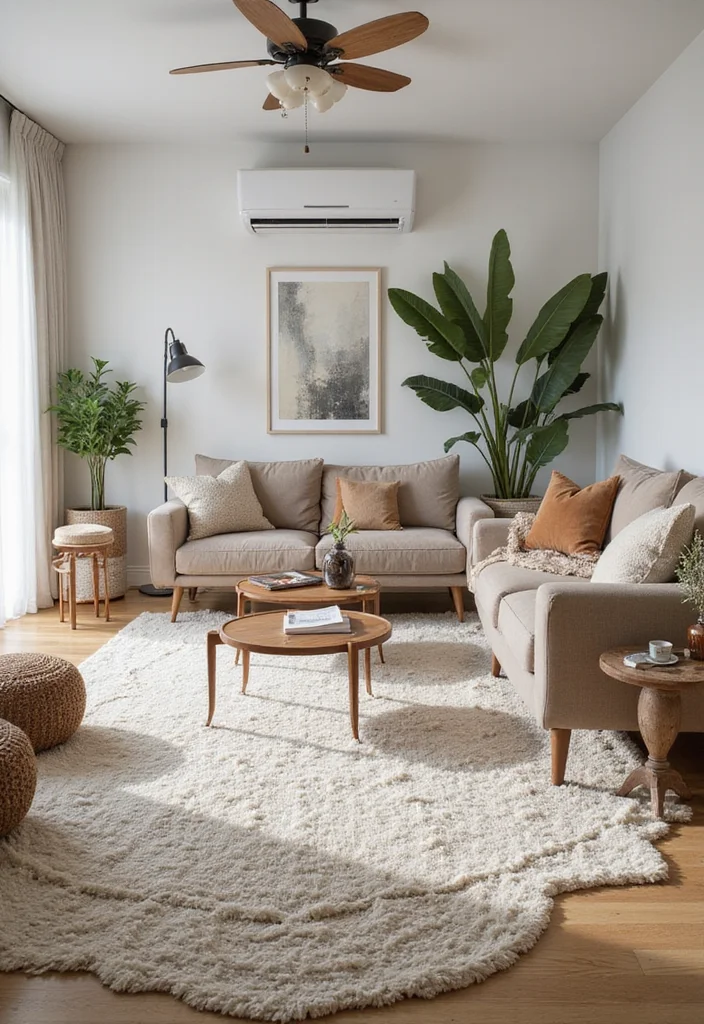 14 Living Room Carpet Ideas for Warm Comfortable Everyday Style 133 14 Living Room Carpet Ideas for Warm Comfortable Everyday Style 13. Eco Friendly Synthetic Rugs