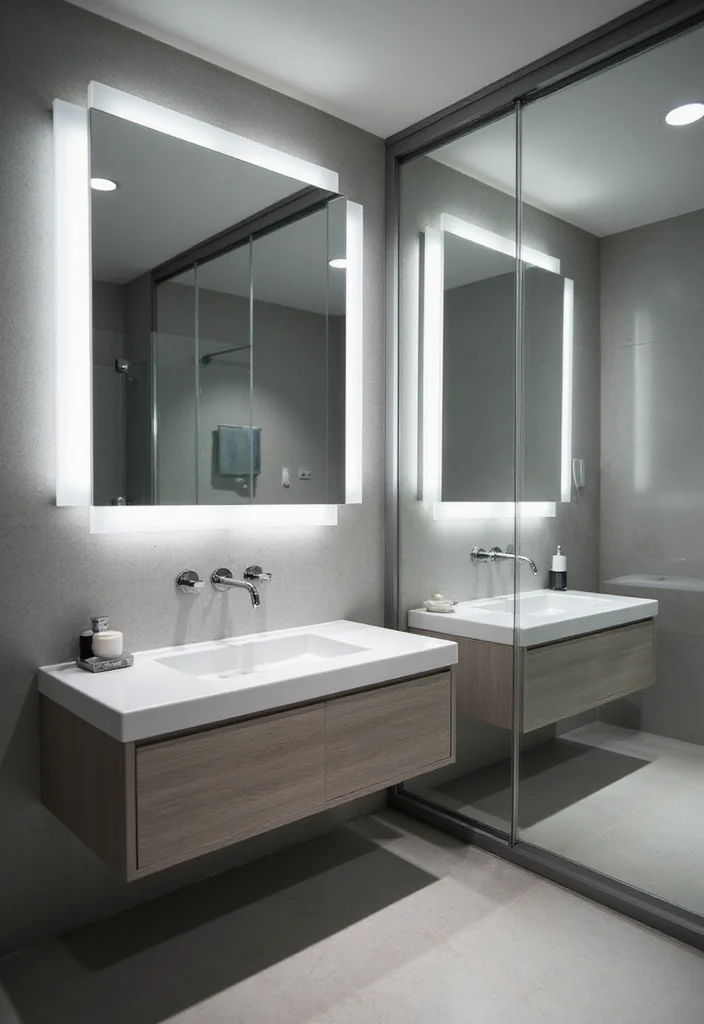 14 Mens Bathroom Ideas for Sleek Practical Modern Style 45 14 Mens Bathroom Ideas for Sleek Practical Modern Style 5. Tech Savvy Space