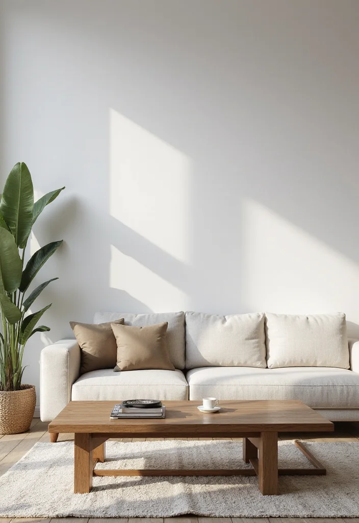 14 Minimalist Living Room Ideas for Clean Calm Modern Living 12 14 Minimalist Living Room Ideas for Clean Calm Modern Living 2. Simple Furniture Choices