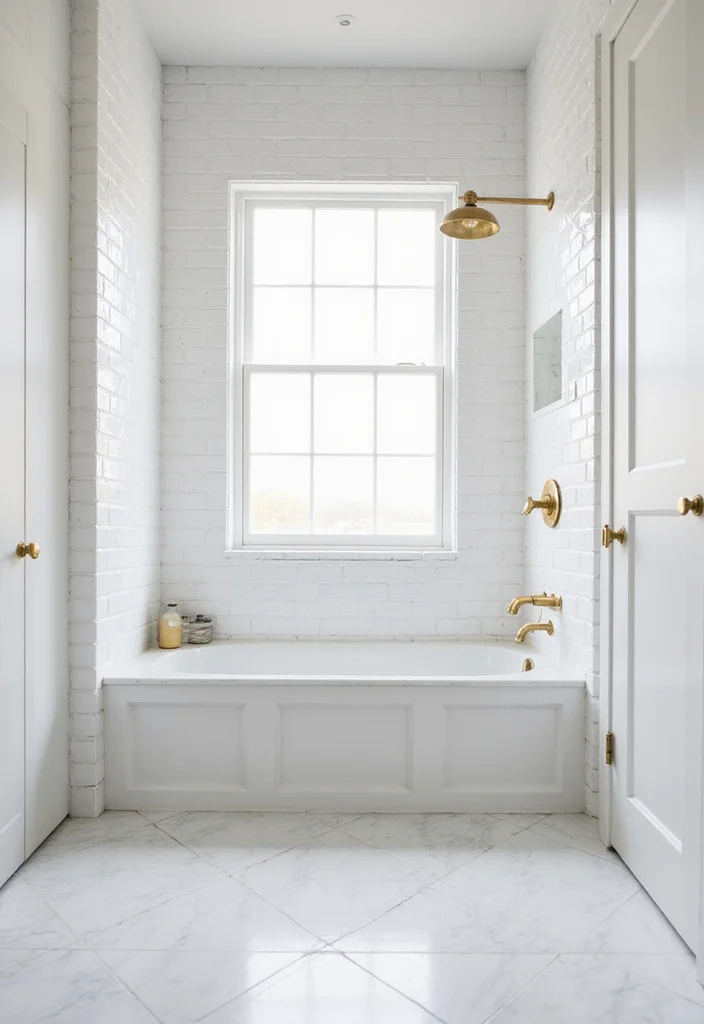 14 Neutral Bathroom Ideas for Calm Timeless Everyday Comfort 12 14 Neutral Bathroom Ideas for Calm Timeless Everyday Comfort 2. Timeless White Elegance