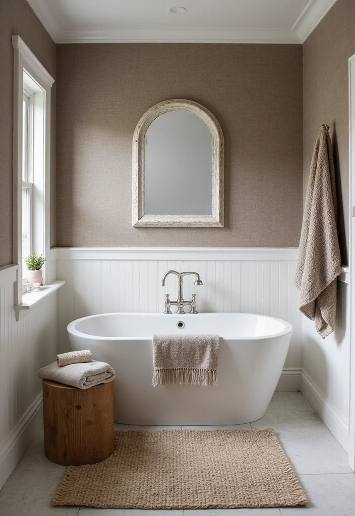 14 Neutral Bathroom Ideas for Calm Timeless Everyday Comfort 34 14 Neutral Bathroom Ideas for Calm Timeless Everyday Comfort 4. Soft Taupe Textures