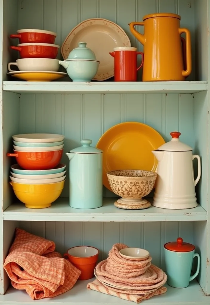 14 Vintage Kitchen Ideas for Timeless Charming Personality 23 14 Vintage Kitchen Ideas for Timeless Charming Personality 3. Vintage Kitchen Accessories