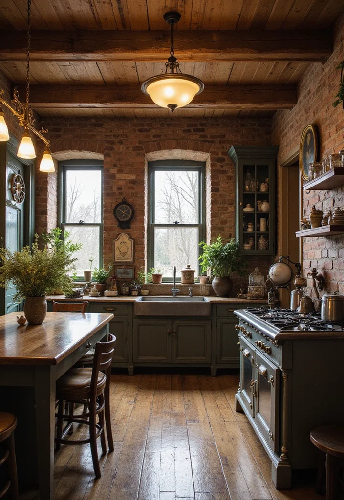 14 Vintage Kitchen Ideas for Timeless Charming Personality 45 14 Vintage Kitchen Ideas for Timeless Charming Personality 5. Antique Kitchen Designs