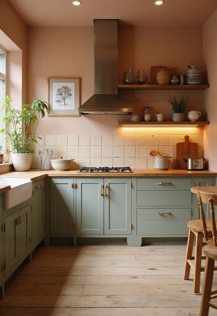 15 Cozy Kitchen Ideas for Warm Inviting Everyday Moments 1. Warm Color Palette