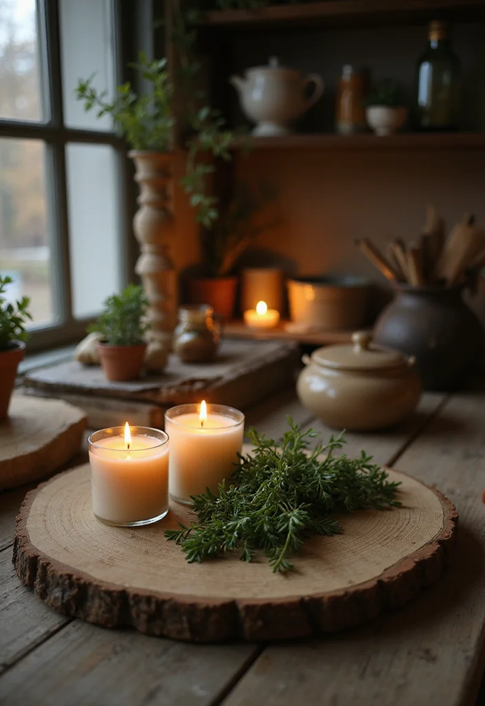 15 Cozy Kitchen Ideas for Warm Inviting Everyday Moments 12. Scented Elements