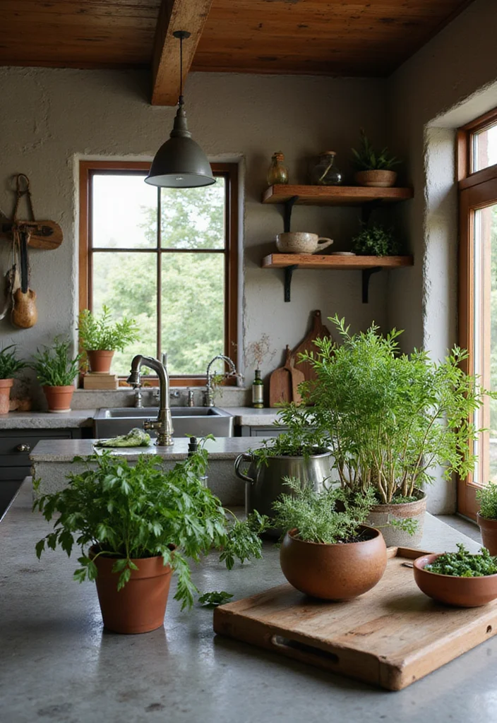 15 Cozy Kitchen Ideas for Warm Inviting Everyday Moments 4. Natural Elements