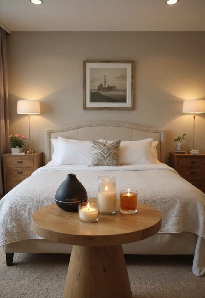 16 Bedroom Ideas Master for Relaxing Spacious Comfortable Retreats 13. Scented Accents