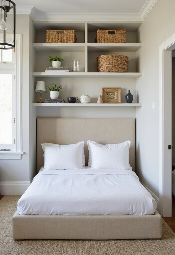 16 Bedroom Ideas Master for Relaxing Spacious Comfortable Retreats 6. Functional Yet Stylish Storage