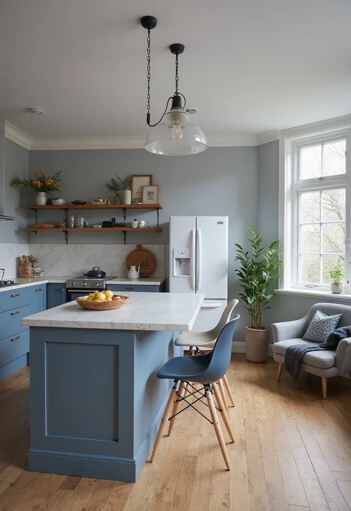 16 Kitchen and Living Room Ideas for Open Functional Layouts 1. Create a Cohesive Color Palette