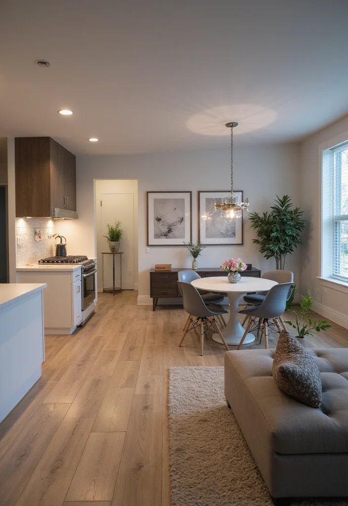 16 Kitchen and Living Room Ideas for Open Functional Layouts 12. Incorporate Smart Technology