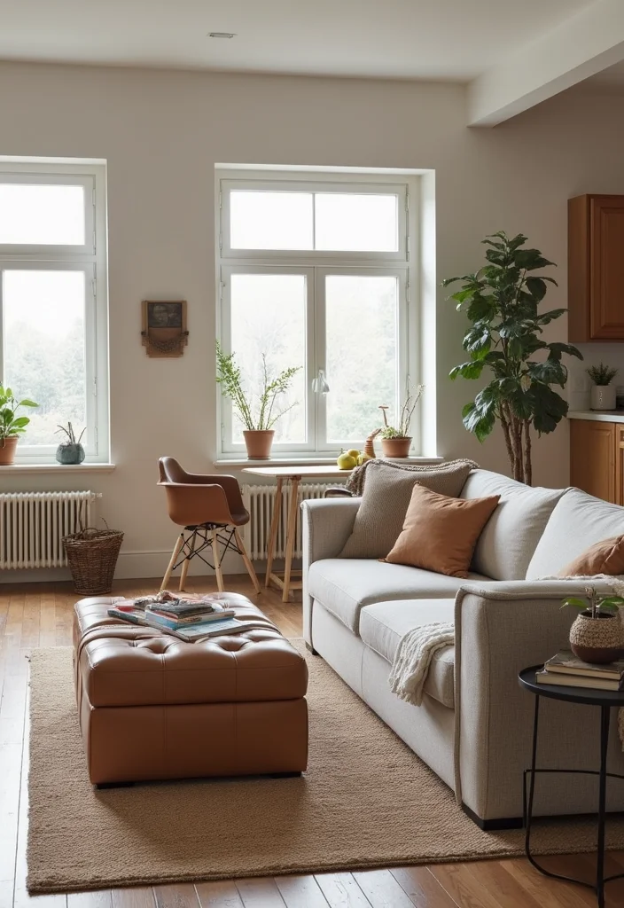 16 Kitchen and Living Room Ideas for Open Functional Layouts 2. Use Multi Functional Furniture