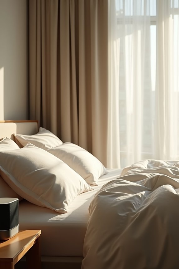10 Tips on Where I Should Place My Air Purifier in My Bedroom 3 angle purifier for cross breeze across bed