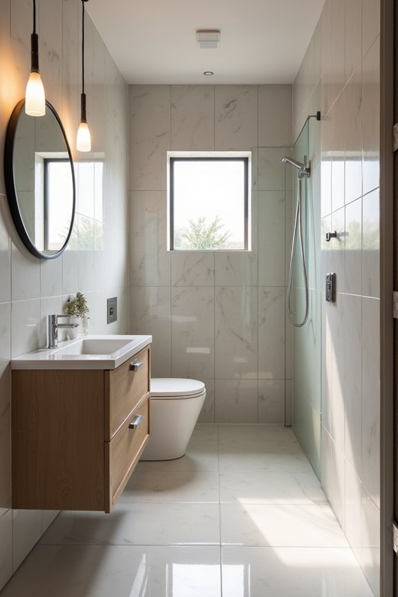 average full bathroom size sweet spot 36 40 sq ft
