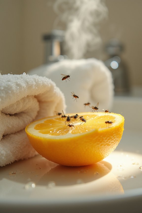 Why Are There Fruit Flies in My Bathroom? 2 bathroom humidity invites fruit flies