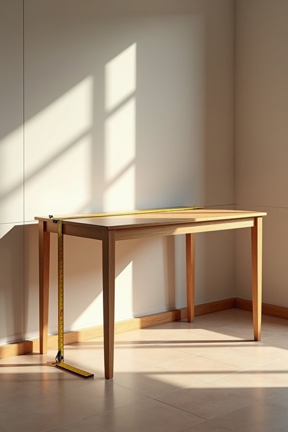 breathing room table sizing guidelines