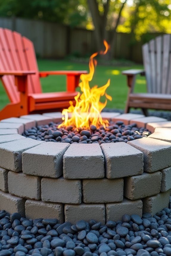 3 Do It Yourself Backyard Ideas You Can Build This Weekend 1 budget friendly stone fire pit setup