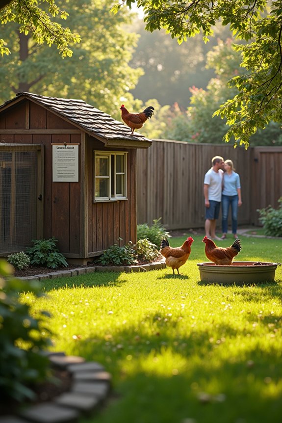 check local backyard chicken regulations