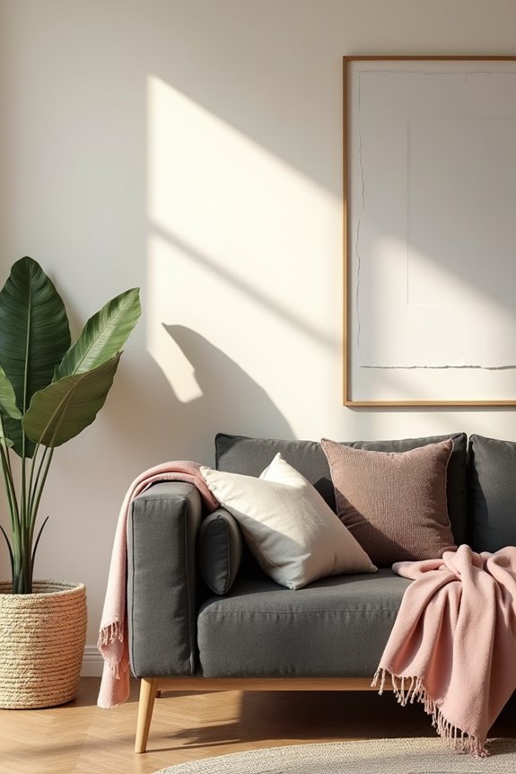choose colors unify the room