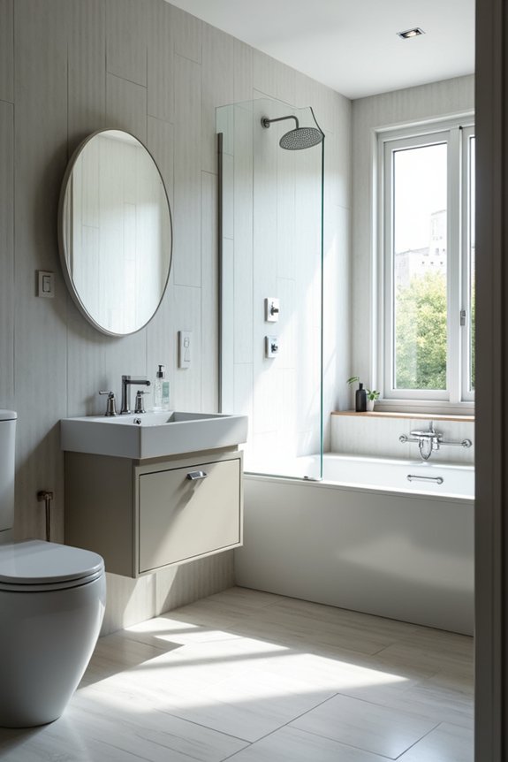 choosing bathroom size by needs