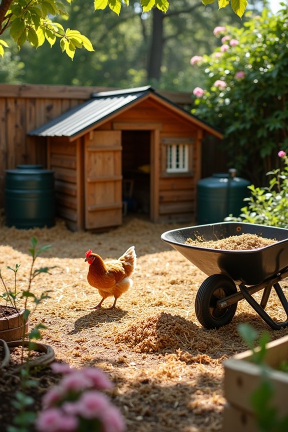 deep litter weekly sanitation composting