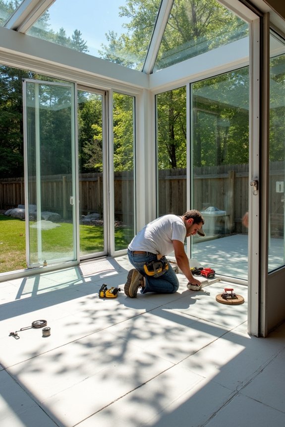 diy patio enclosure kit weekend aluminum screens