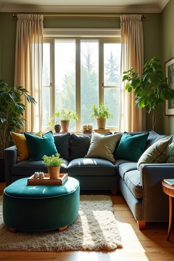 5 Living Room Paint Colors I Should Consider in 2026 3 earthy greens muted blues balance