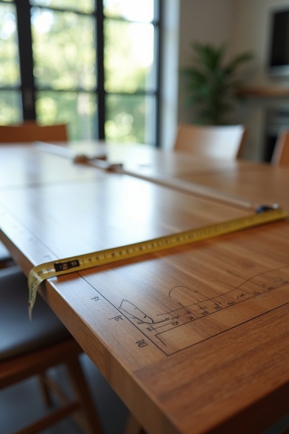 extendable tables for flexible hosting