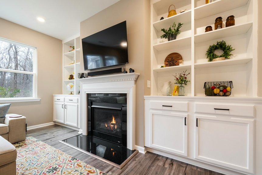 five living room fireplace ideas