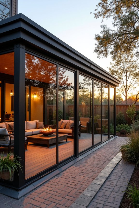 full frame diy patio enclosure kit