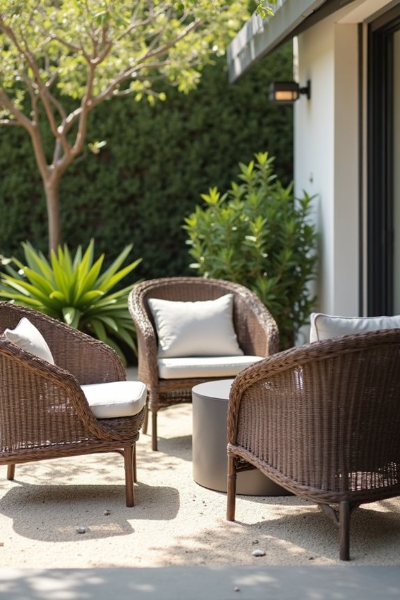 5 Most Weather-Resistant Types of Patio Furniture 4 hdpe wicker lasts longer low maintenance