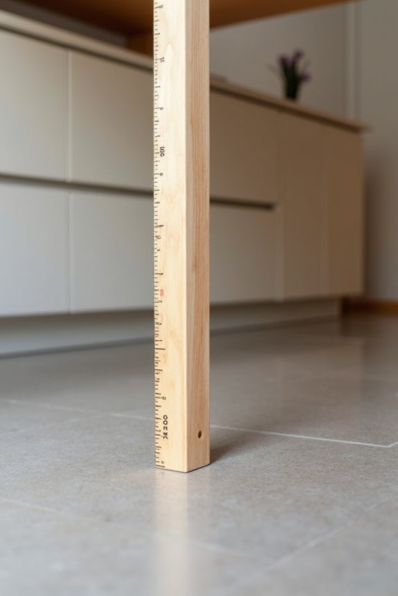 ideal 10 12 inch knee clearance