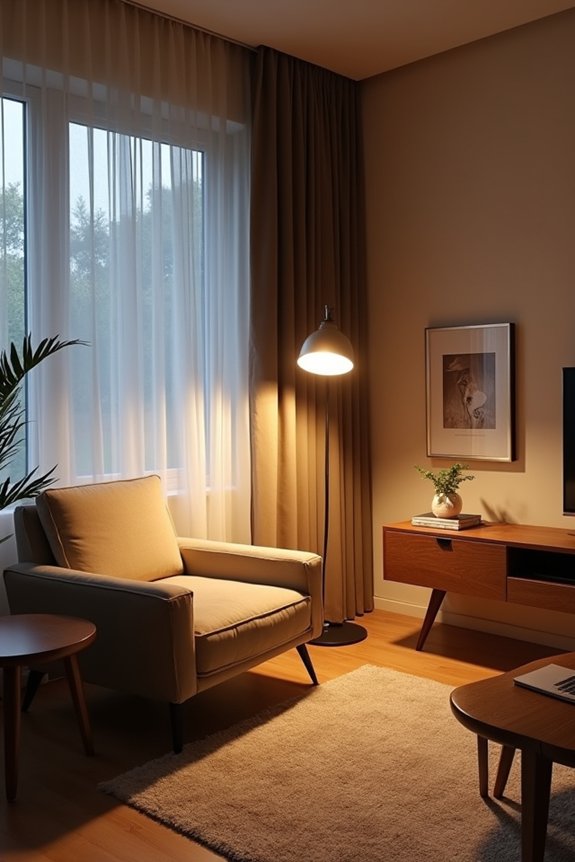 identify lighting gaps and zones