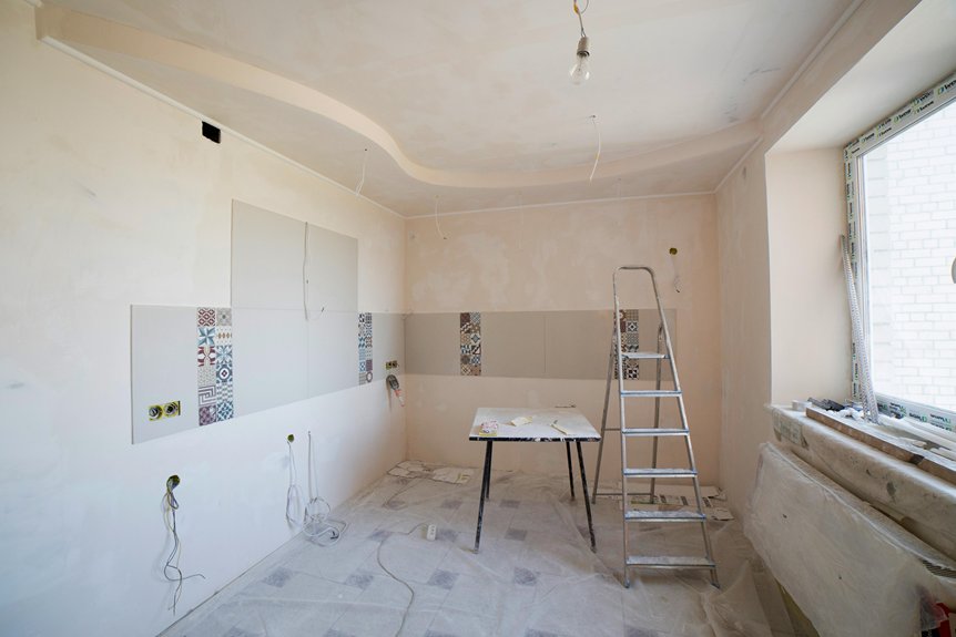 kitchen soffit renovation consideration and treatment