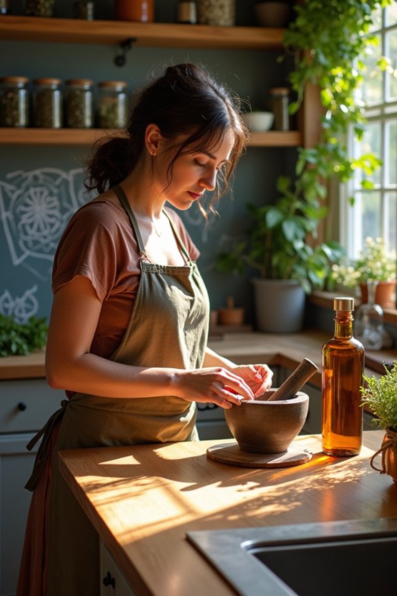 kitchen witchcraft intuitive herb based healing