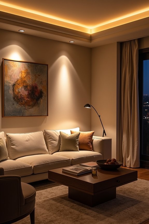 5 Tips for Using Can Lights in Your Living Room 1 layered lighting for living room