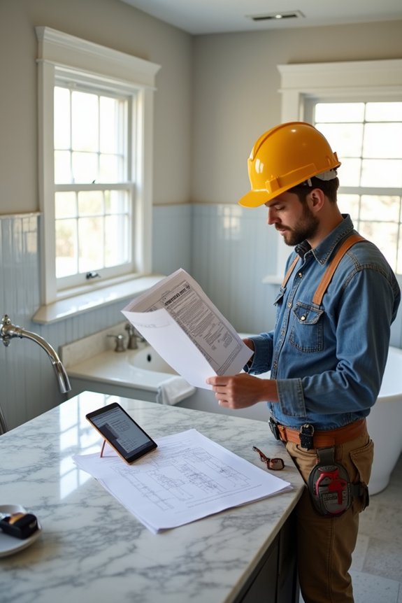 licensed contractor manages permits and ensures compliance