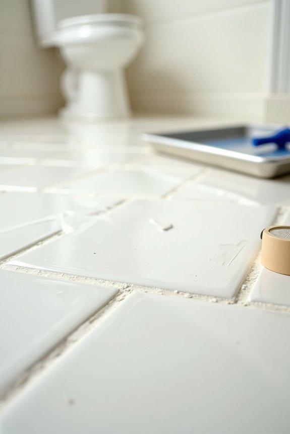 maintain painted tile maintenance schedule