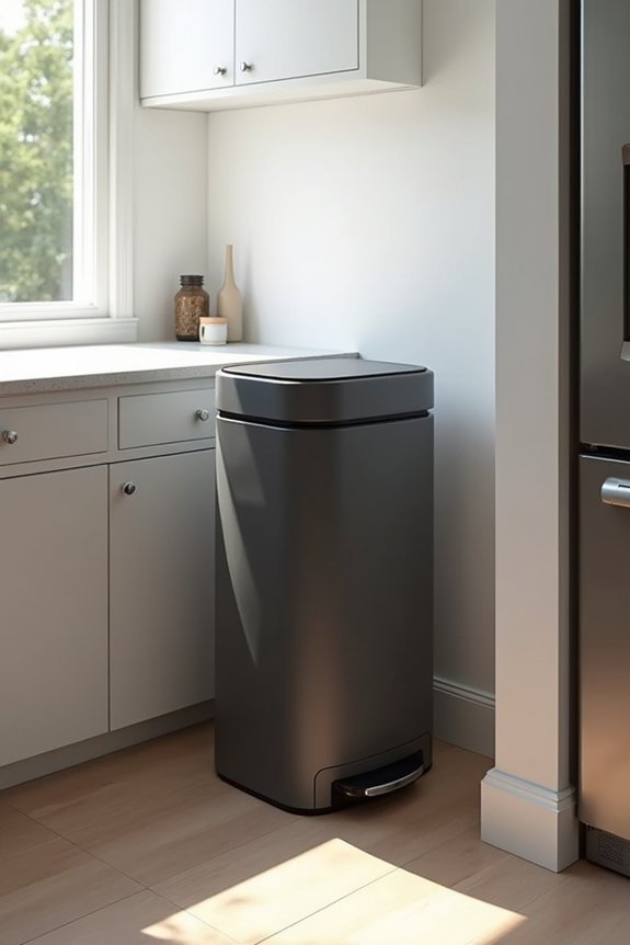 What Size Kitchen Trash Can You Actually Need (And How to Choose It) 5 measure space before buying trash can