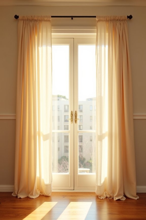 How Long Should Curtains Be in a Bedroom 2 measure window rod height lengths